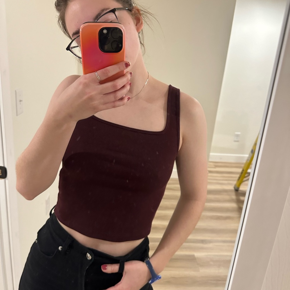Old Navy Burgundy Tank Top